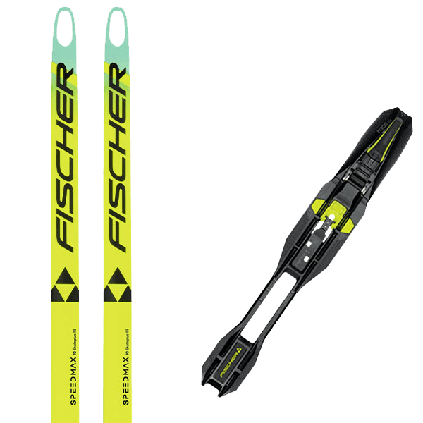 Ski de fond FISCHER SPEEDMAX 90 SKATE PLUS 115 STIFF + Fix
