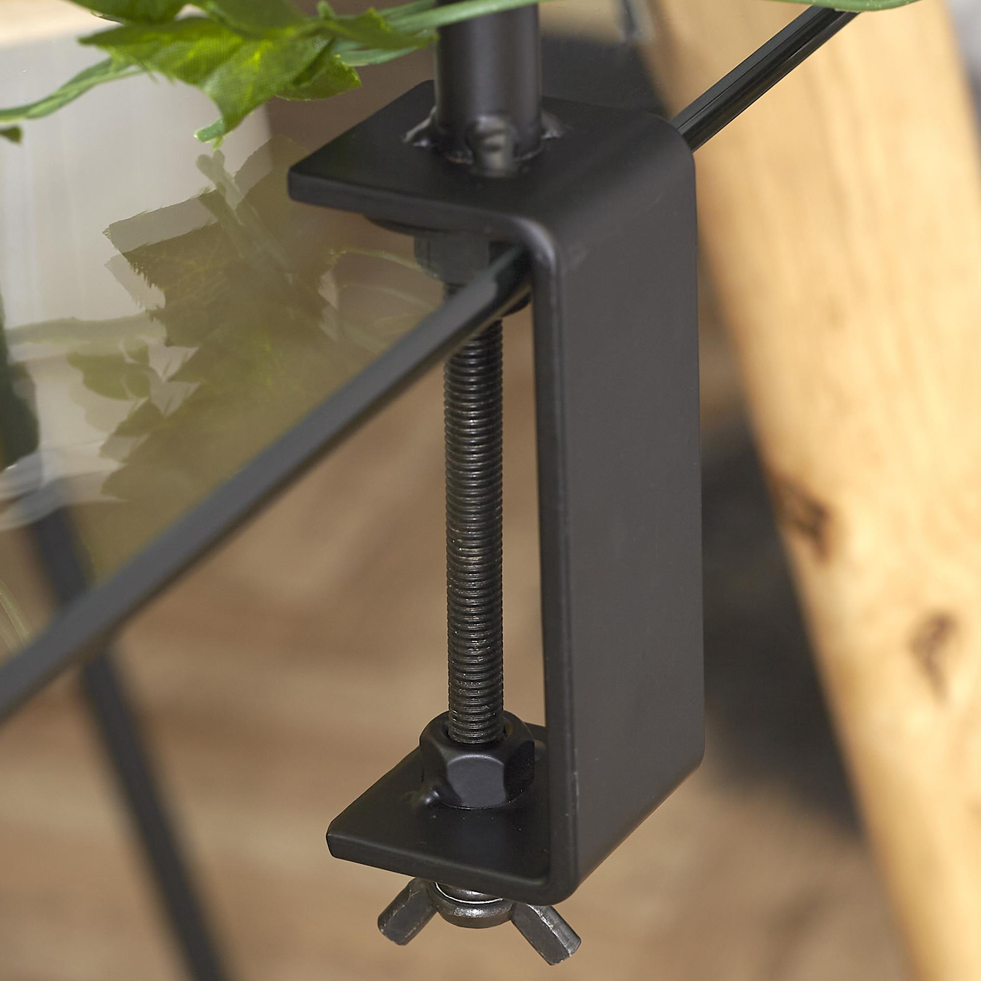 BARRE DECO DE TABLE AJUSTBLE NOIR