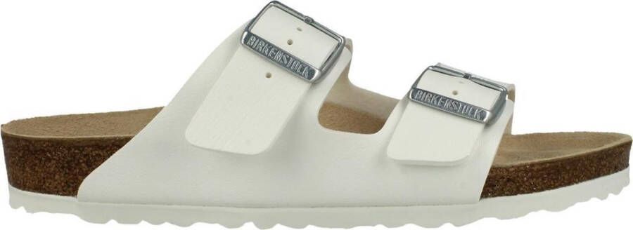 Birkenstock Slippers ARIZONA BF in schoenwijdte smal met ergonomisch gevormd voetbed