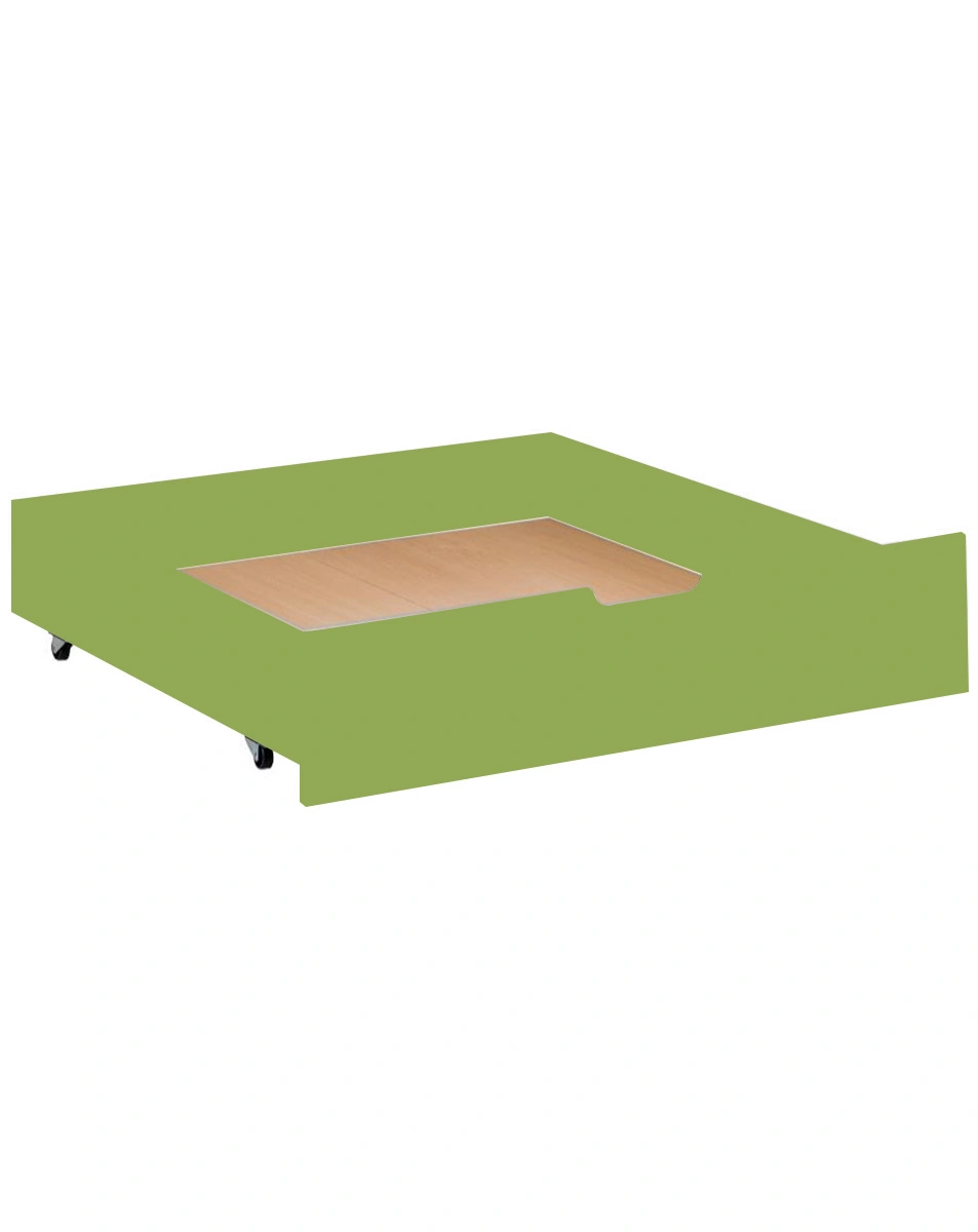 Rollschubkästen INFANSCOLOR 2er Set (Farbe: grün)
