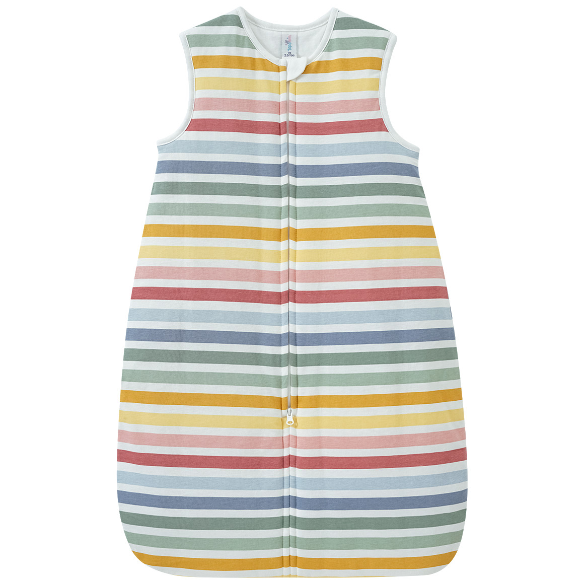 Topomini Baby Schlafsack mit Allover-Muster gelb / weiss / bunt