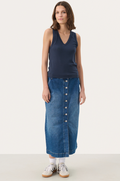 Part Two blauwe dames top