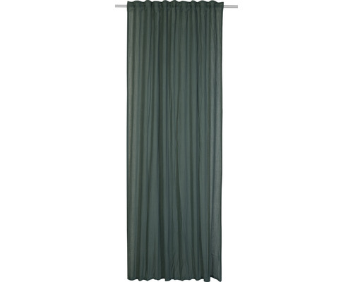 Gordijn met universele tape Selection Breeze 13 groen 140x255 cm