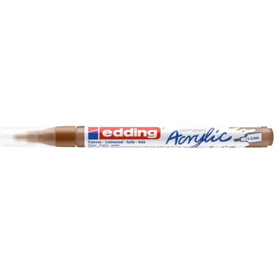 Edding 5300 - Marqueur acrylique - noisette