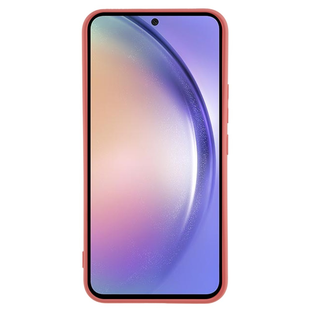 Samsung Galaxy A54 5G Gummi Case Hülle mit Kameraschutz - Rot (Matt)
