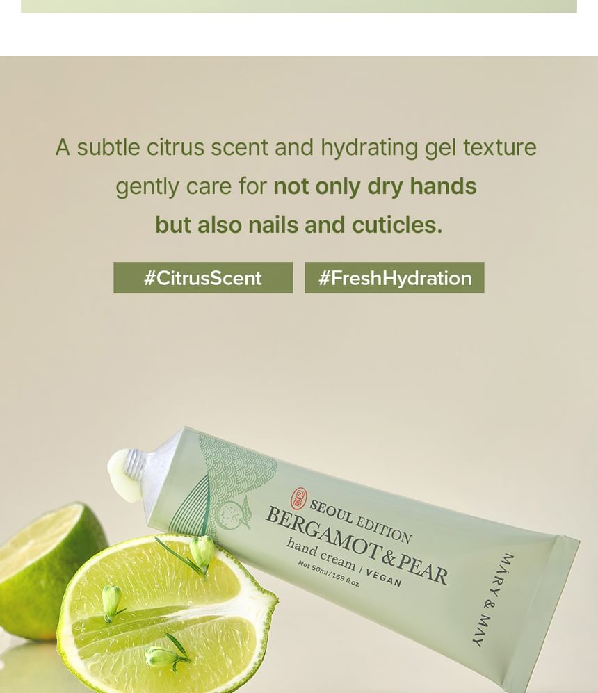 Mary&May - Bergamot & Peer Handcrème