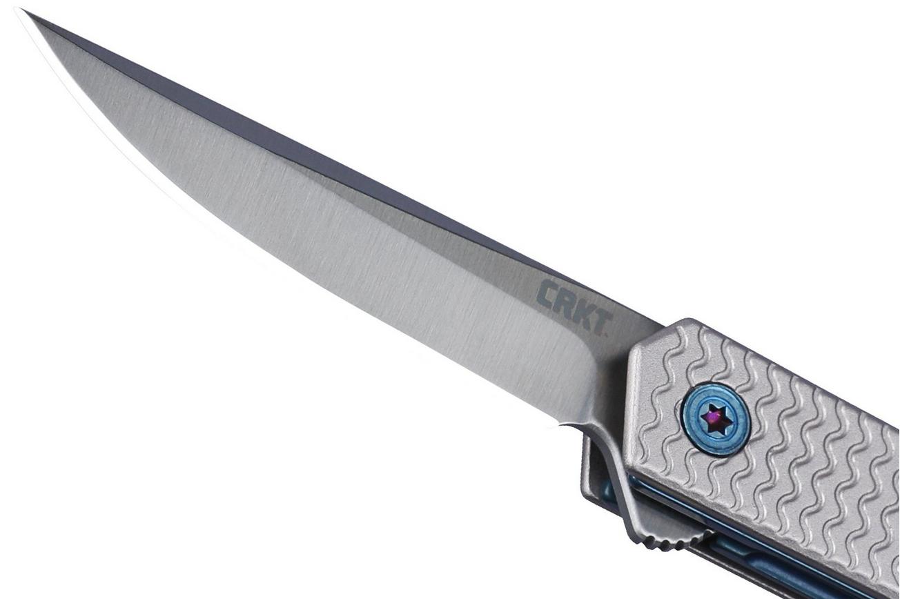 CRKT CEO Microflipper, Drop Point zakmes, Richard Rogers design