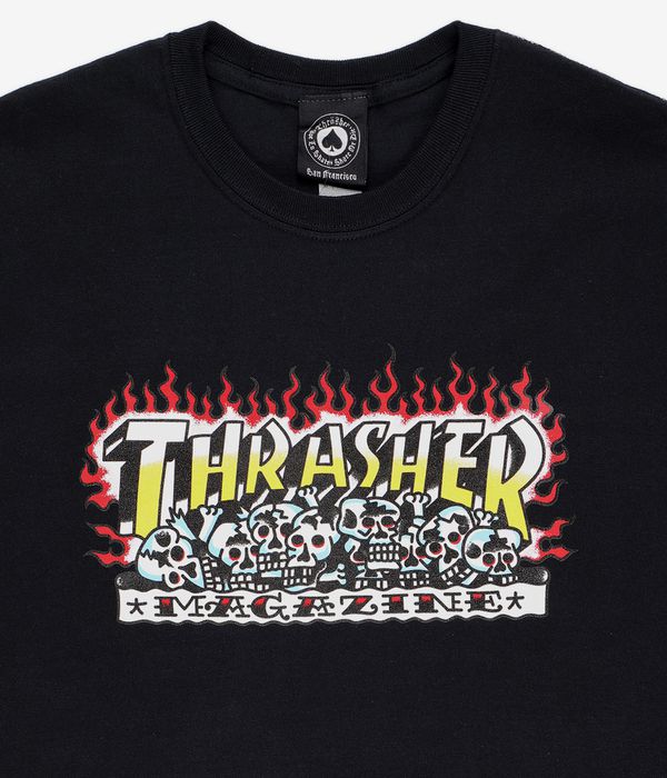 Thrasher Krak Skulls T-Shirt (black)