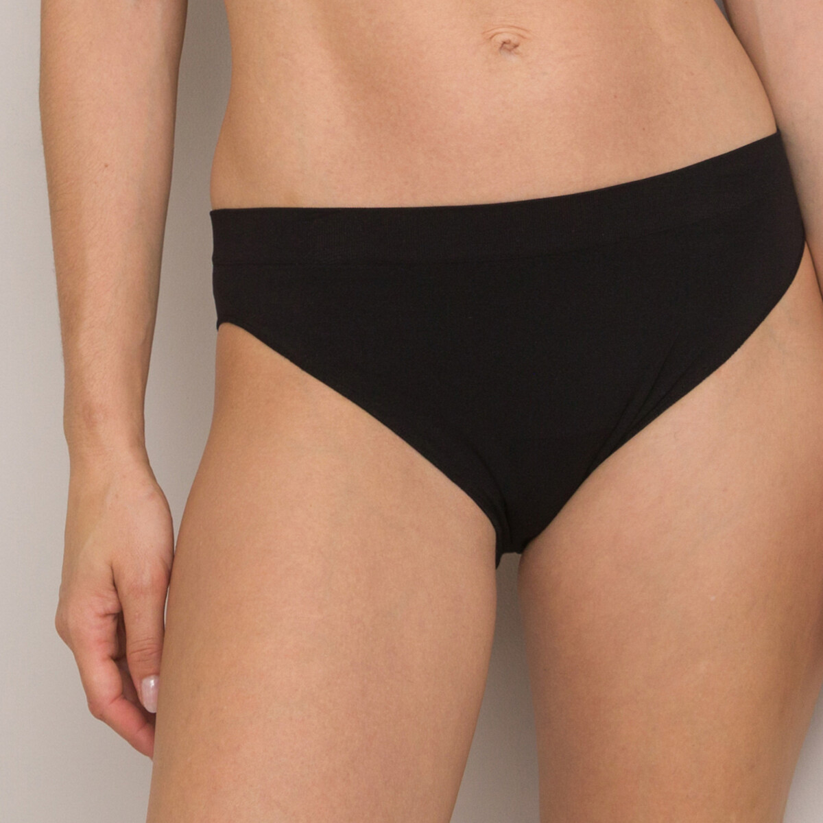 COLEÇÕES LA REDOUTE<br>Calcinha maxi sem costura, Milky