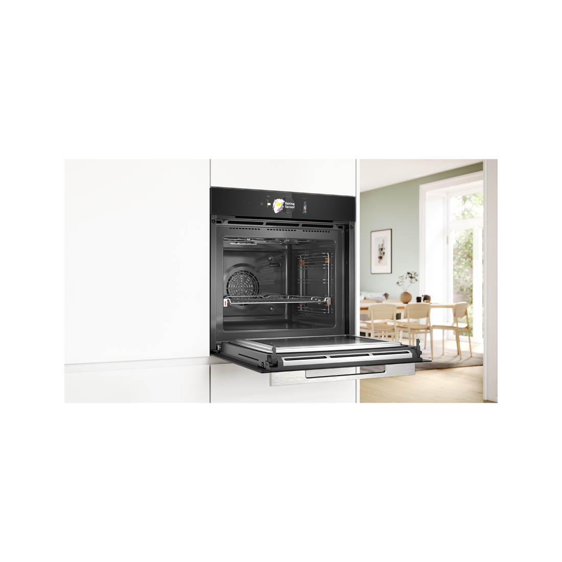 Bosch HMG778NB1 Einbau-Backofen mit Mikrowelle-Pyro