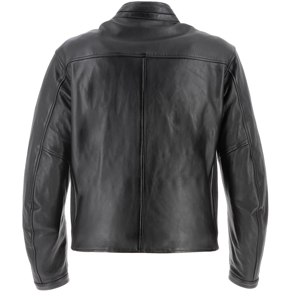 Helstons - Blouson Primo Cuir Rag Noir
