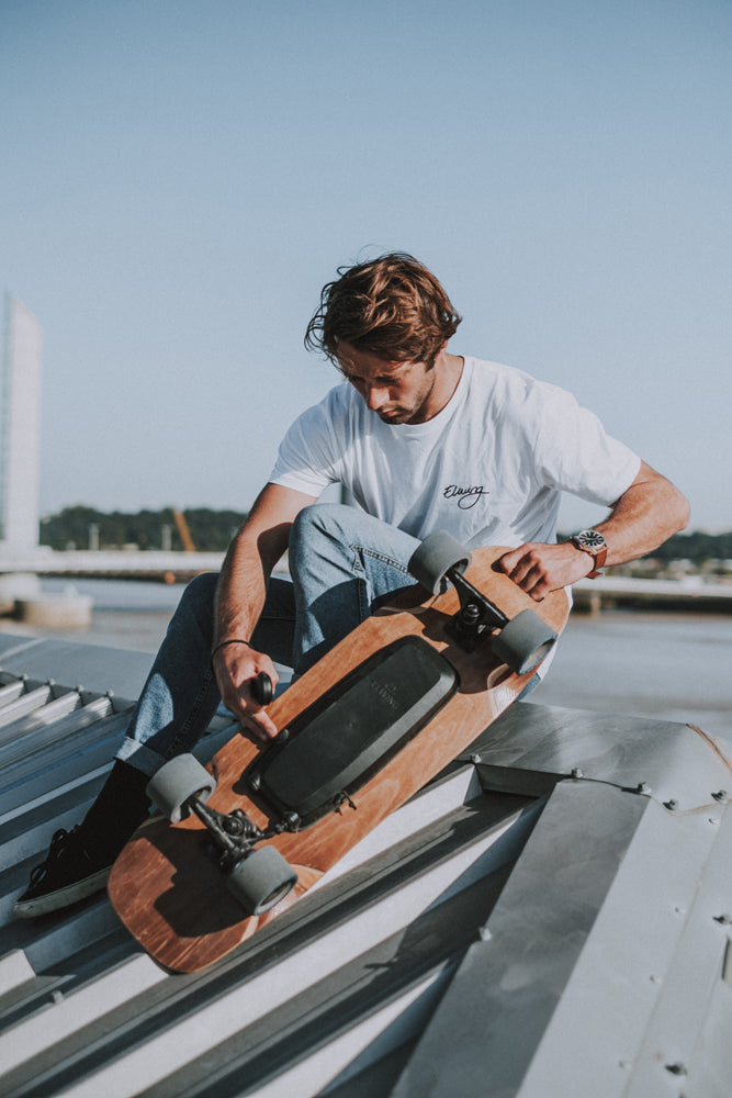 Skateboard électrique Elwing Nimbus Cruiser - POWERKIT et POWERKIT SPORT