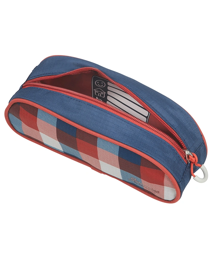 Schulranzen-Set SAMMIES ERGOFIT 2.0 (30x26x40)  CLASSIC CHECKS 5-teilig in blau