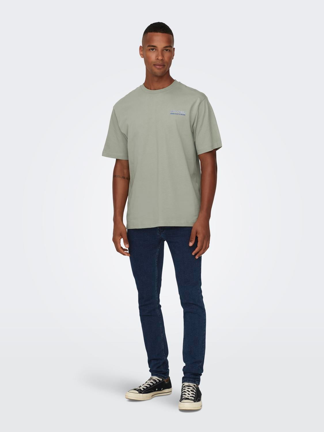 ONSELI T-shirt Seagrass