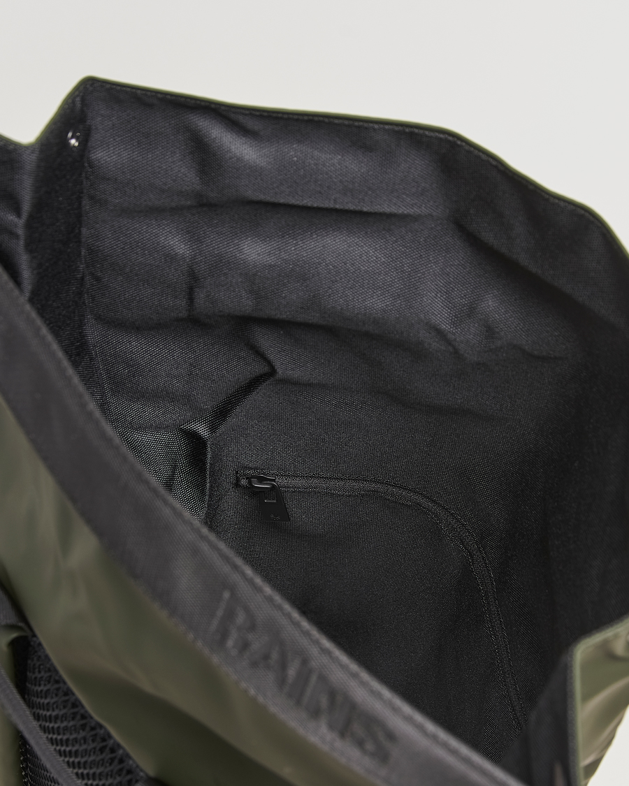 RAINS Trail Rolltop Backpack Green