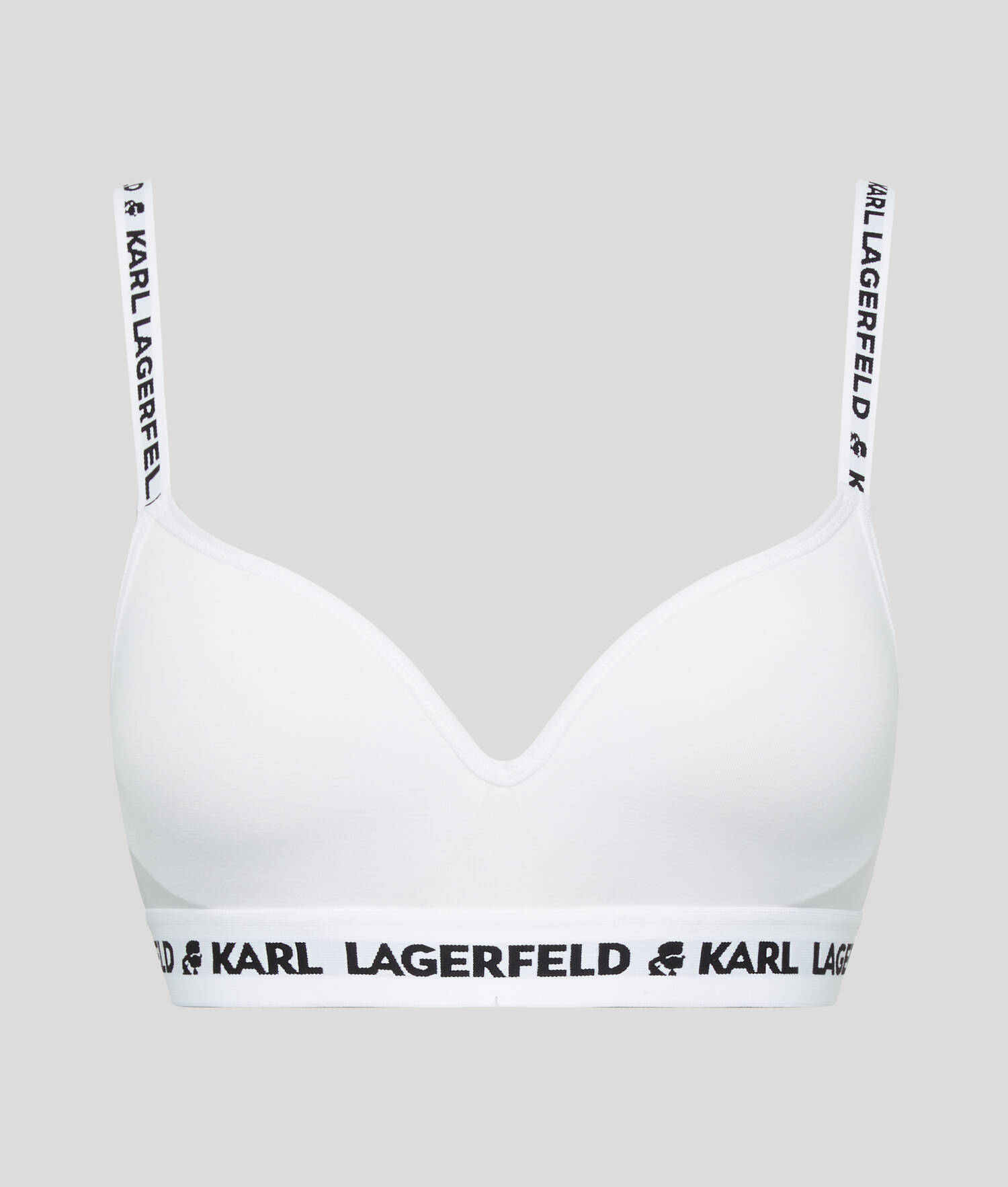 SOUTIEN-GORGE DE SPORT REMBOURRÉ LOGO KARL