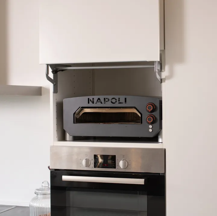 NAPOLI 13” elektrisk pizzaovn, cover, pizzaspade og infrarød termometer (785-002)