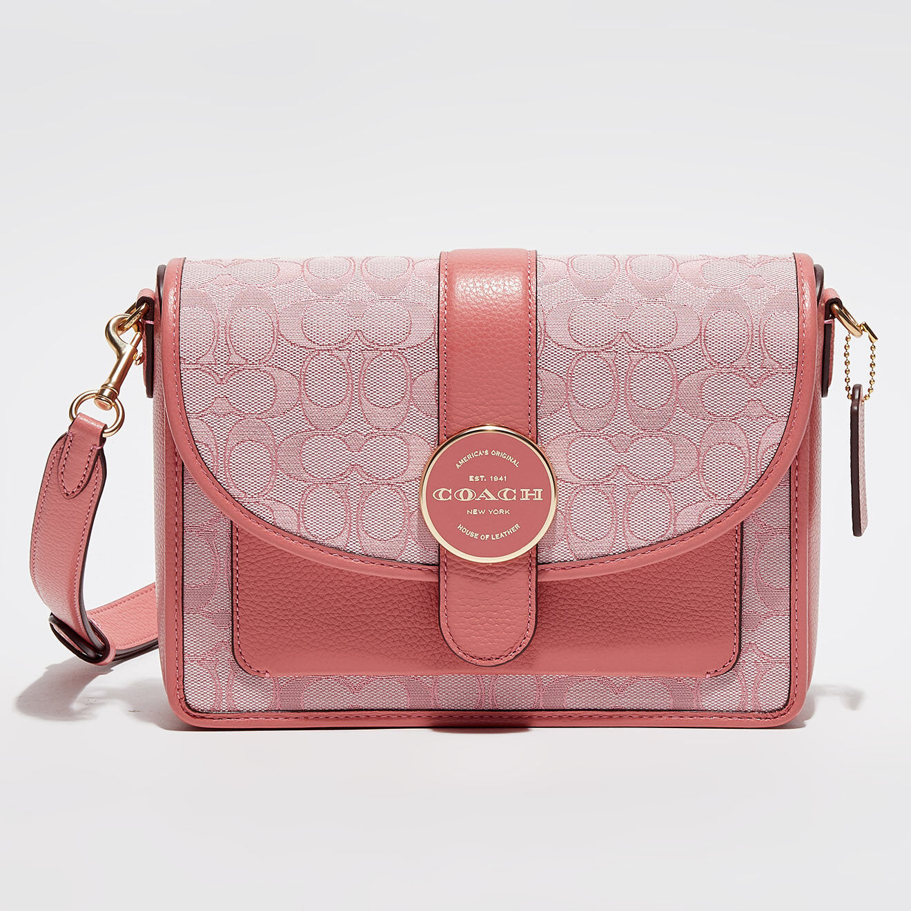 Coach Sac bandoulière Lonnie taffy - 18.5x6.5x25.5 cm