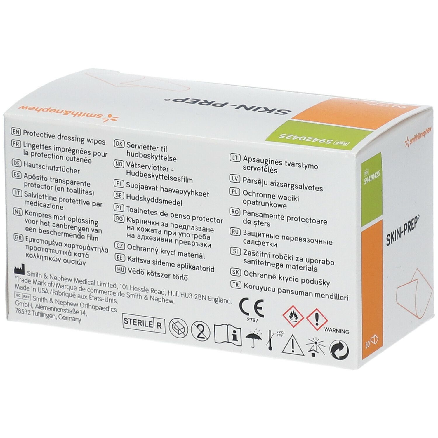 SKIN-PREP® Hautschutztücher unsteril
