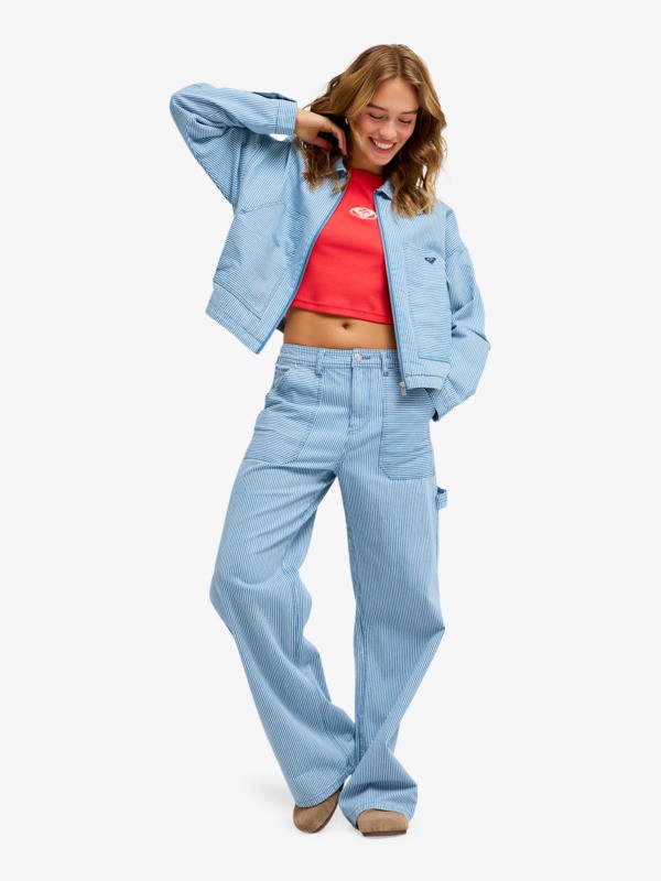 Beachfront Bliss Veste courte workwear Blanc Femme