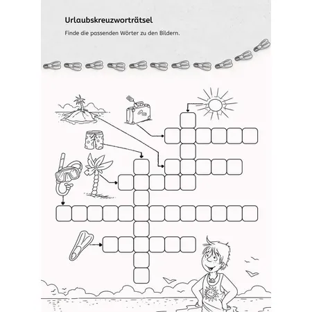 Ravensburger Mein kunterbunter Ferien-Rätselblock