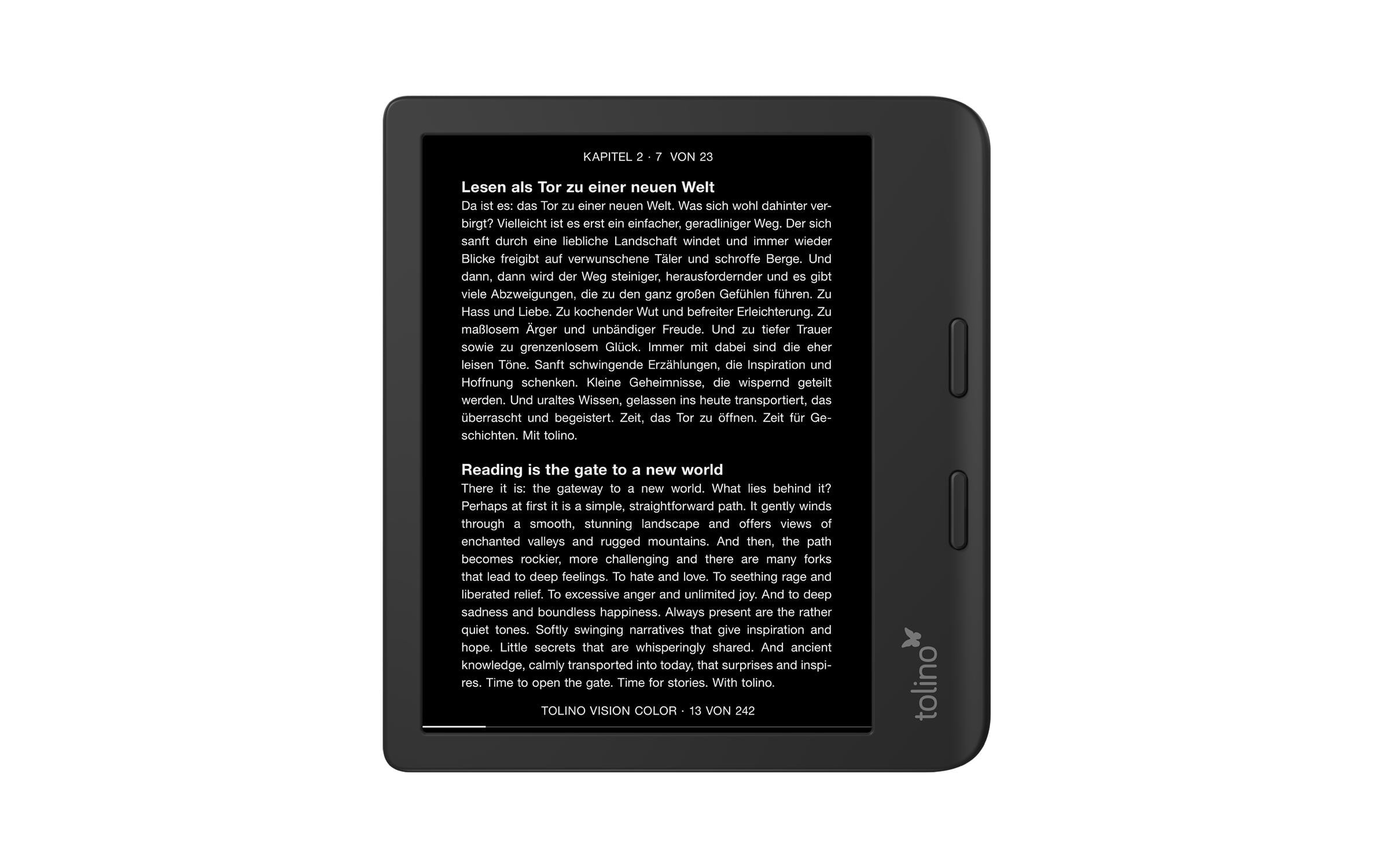Tolino E-Book »Tolino vision color« (17,71 cm / 7 ″) )