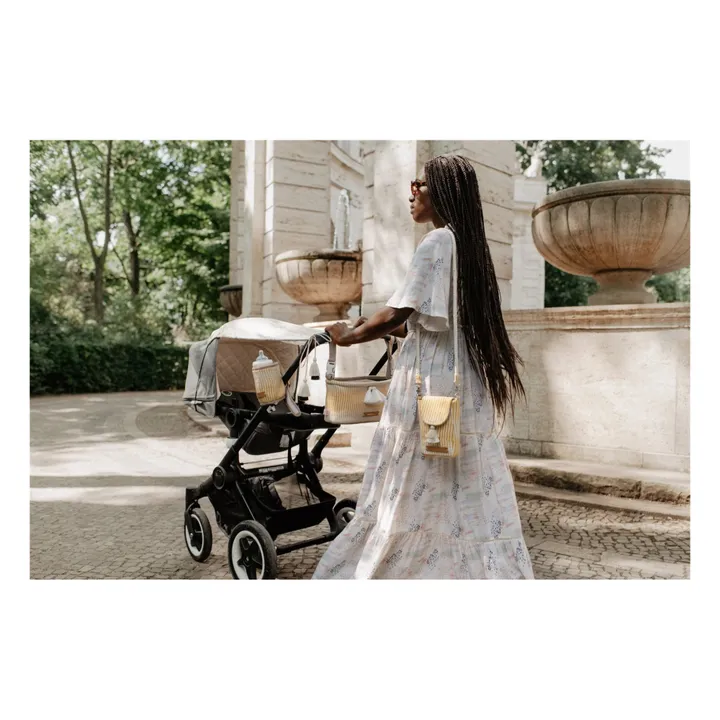 Mara Mea Sac organiseur de poussette | Jaune citron