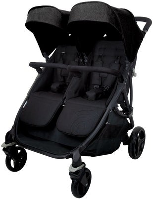 Asalvo Bro Tvillingvogn, Black