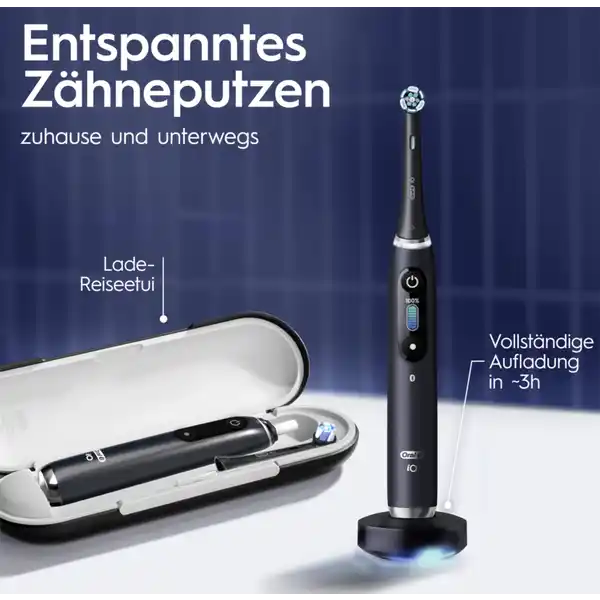iO Series 9N Elektrische Zahnbürste Black Onyx