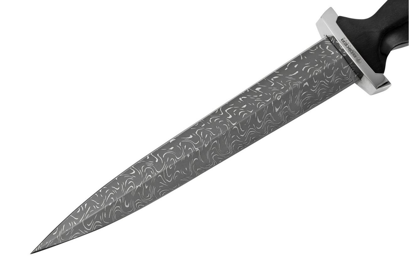 Böker Manufaktur Swiss Dagger Mosaic Damascus 121554DAM Limited Edition dolkmes