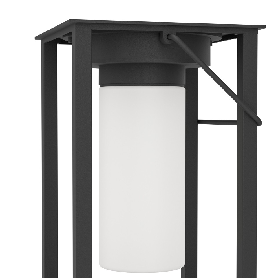 EGLO - USIGNI SOLCELLE LATERNE - Sort/Hvid