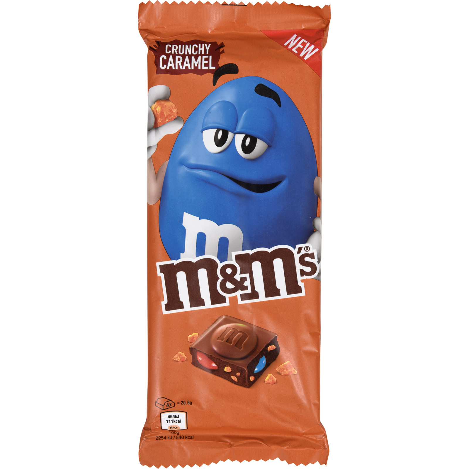 M&Ms Crunchy Caramel 165g