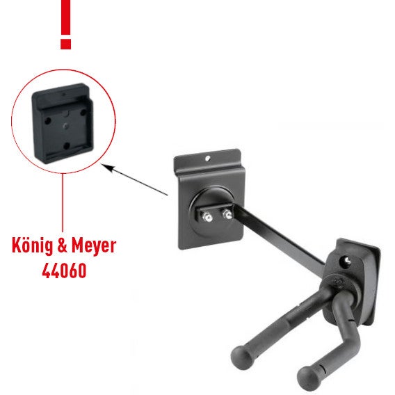 Konig & Meyer 44170 Spacewall muurbeugel zwart