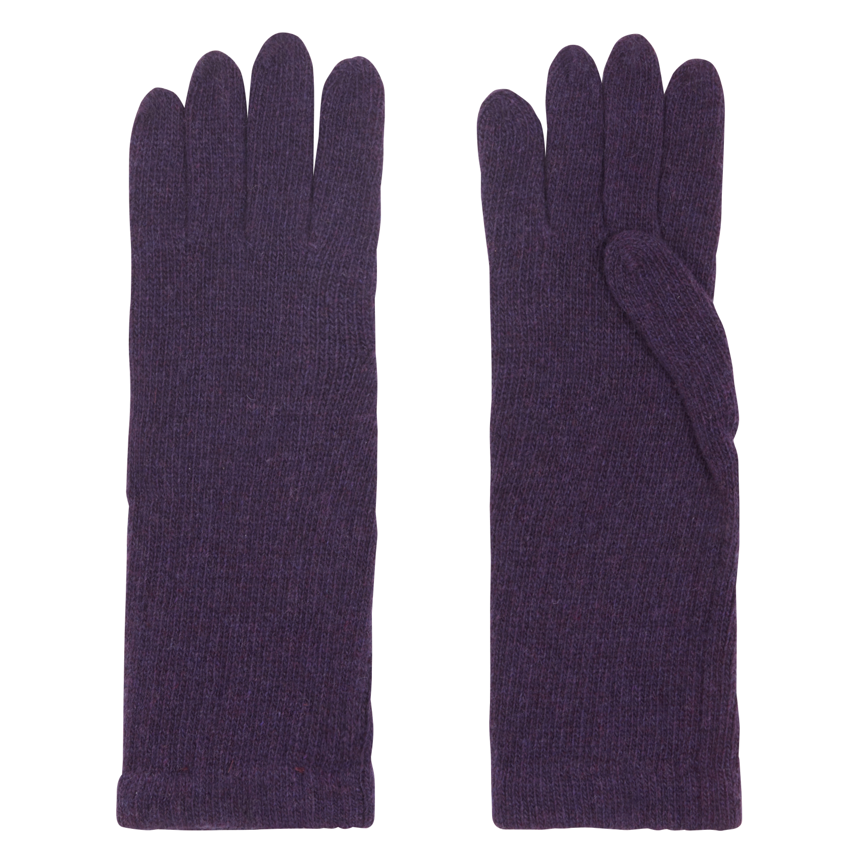 Gants en laine mélangée | Violet