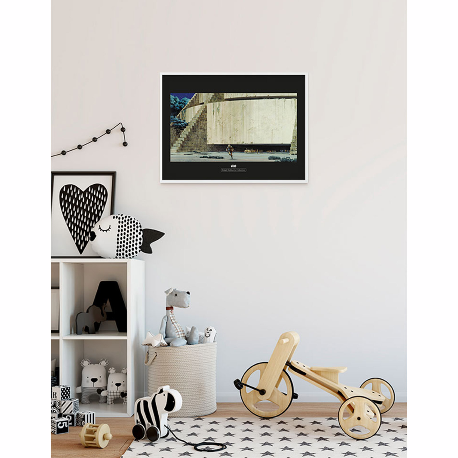 Wandbild STAR WARS CLASSIC RMQ YAVIN - bunt - 70x50 cm