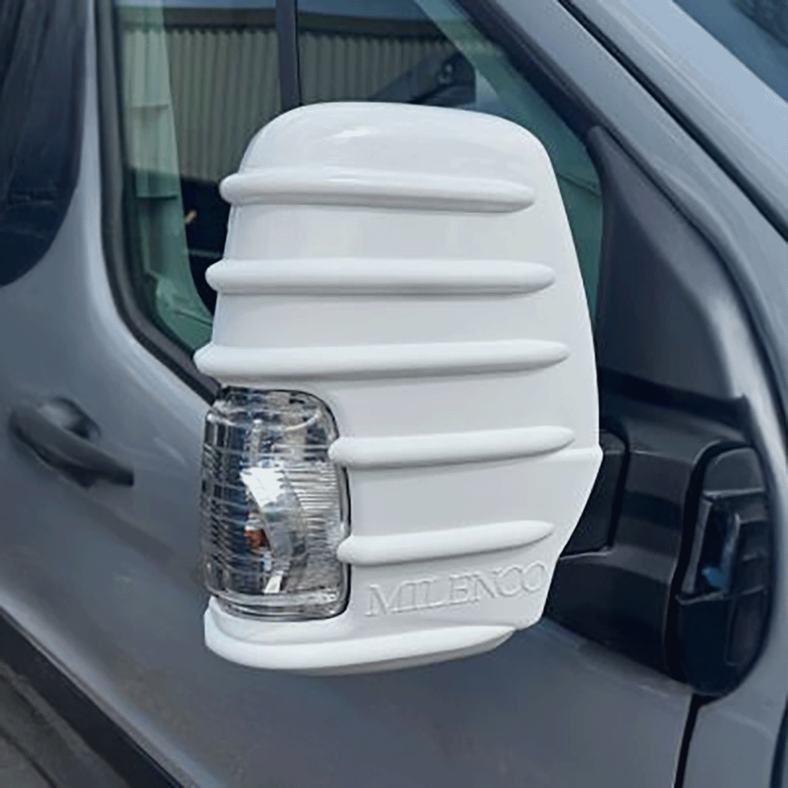Milenco Set van 2 White mirror protectors - Ford 2025