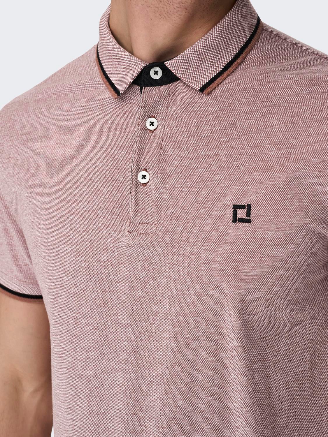 ONSFLETCHER Polo Copper Brown