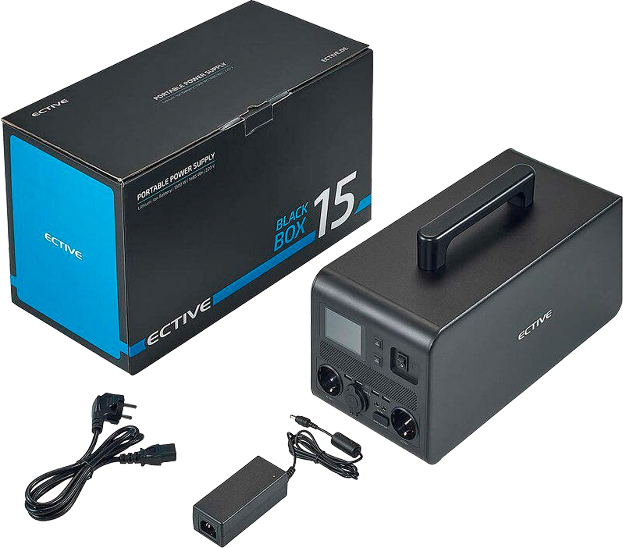ECTIVE BlackBox 15 Powerstation 1500W 1497,6Wh