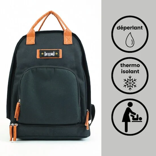 Sac à dos à langer Backpack   Noir        de               Baby On Board