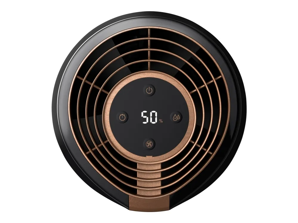 Philips 2000 series HU2718 - Luftfugter - på bord - sort/kobber