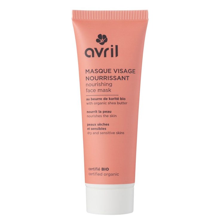 Masque visage nourrissant Bio 50ml au beurre de karité Avril