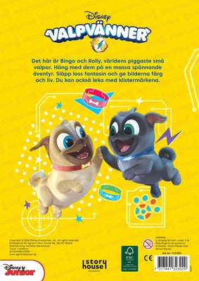 Disney Puppy friends Fargeleggingsbok