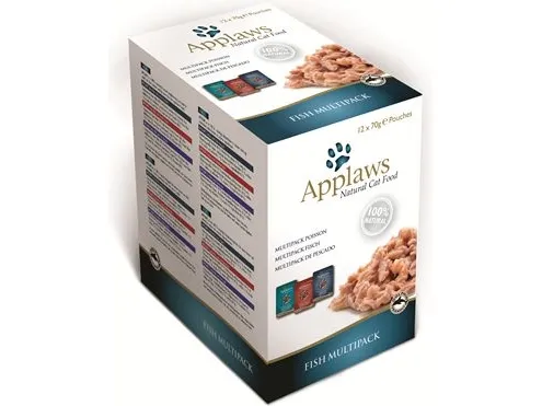 Applaws saszetki dla kota Fish Selection Multi Pack 12x70g