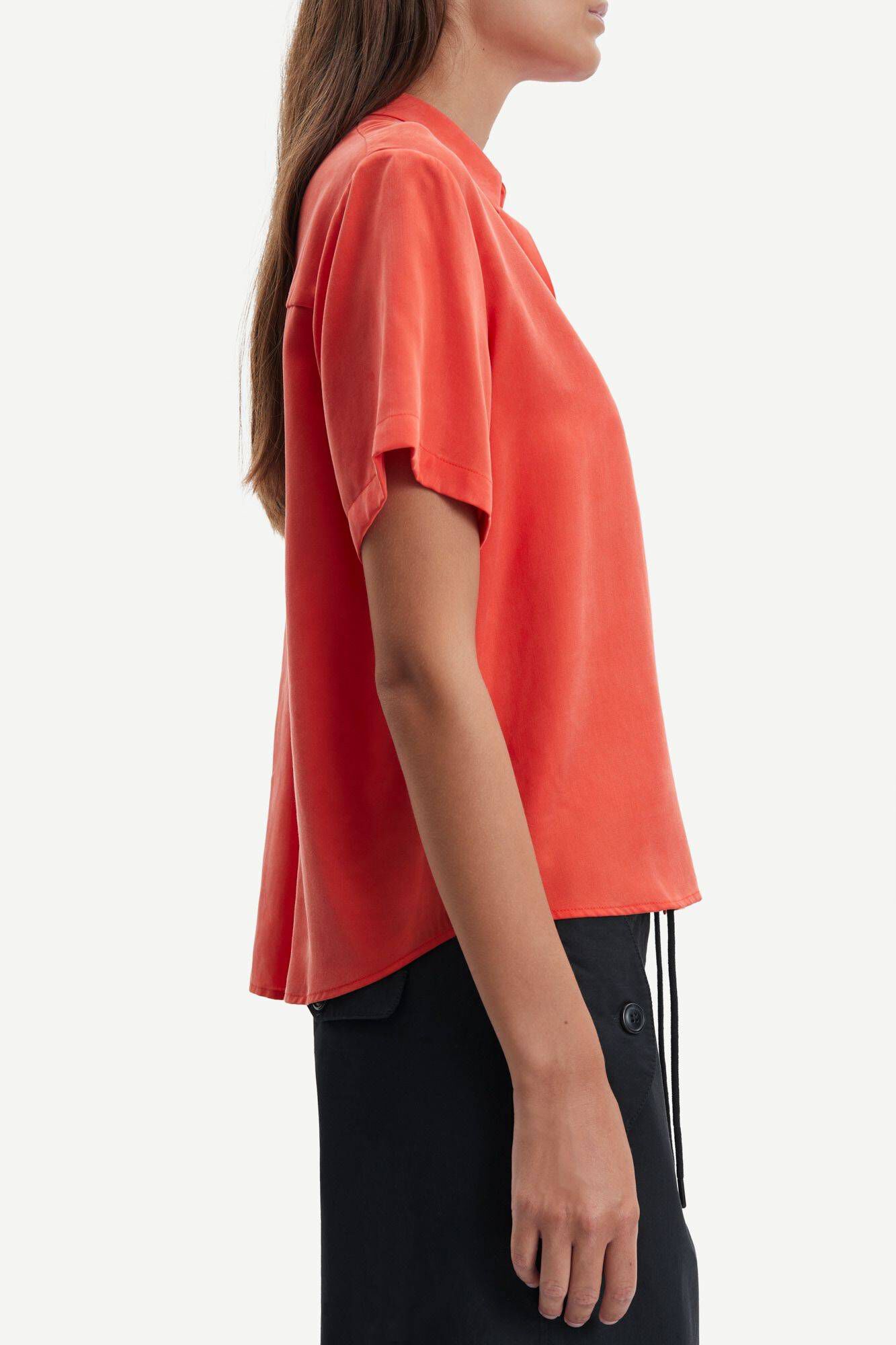 Samsoe Samsoe| Damen Hemdbluse kurzarm MINA SHIRT 14028