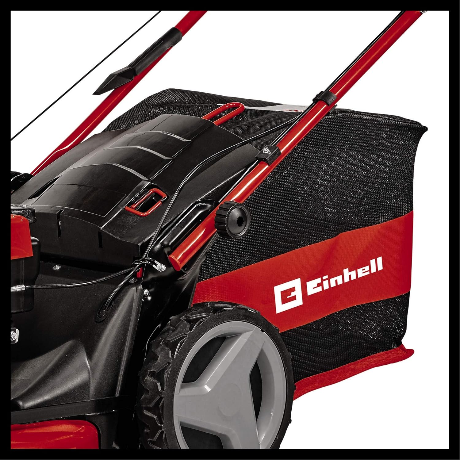 Einhell Tondeuse à gazon thermique GC-PM 56/2 S HW (173cc, surfaces jusqu’à 2 200 m², Largeur de coupe 56 cm)