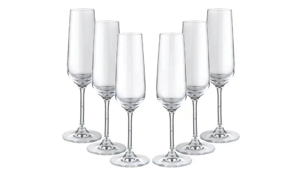 Sektglas, 6-teiliges Set Verdi