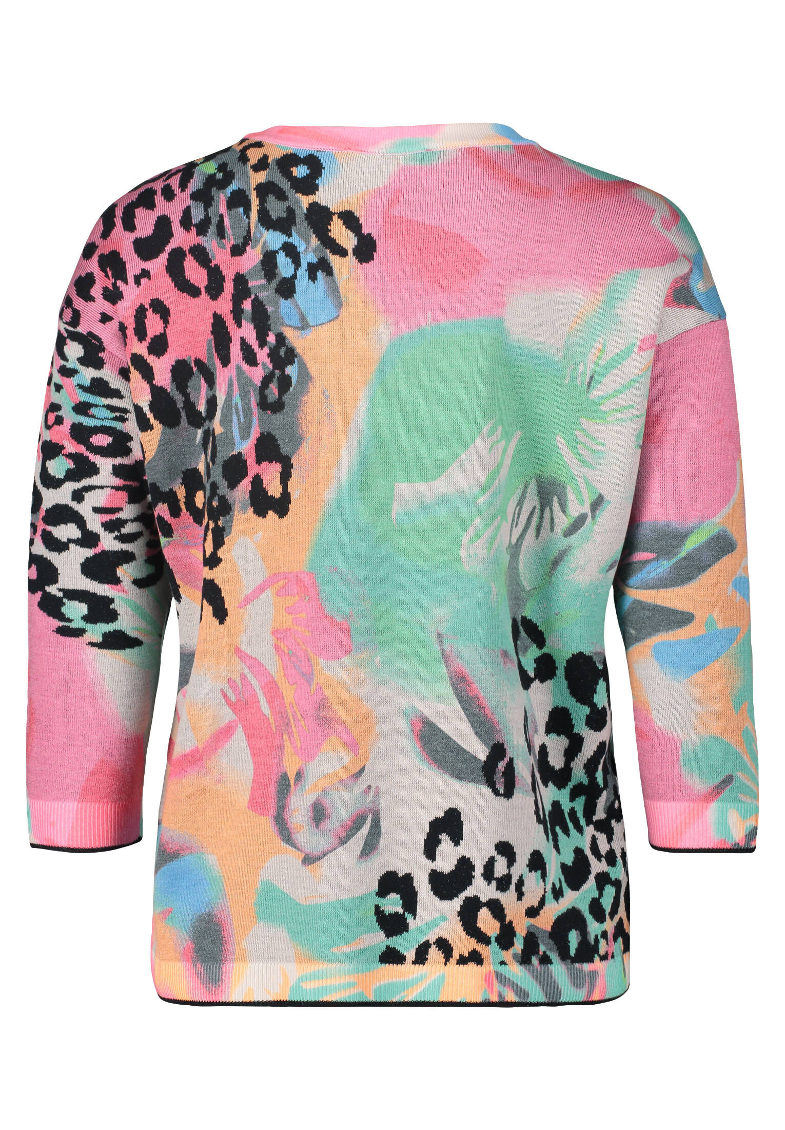 Betty Barclay| Damen Feinstrickpullover mit Leoprint