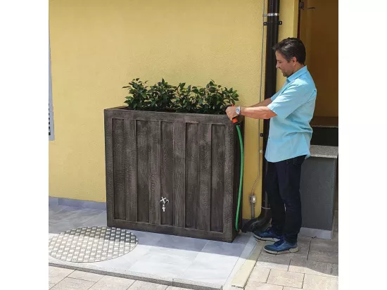 Réservoir d'eau avec jardinière intégrée Rain box 300 litres