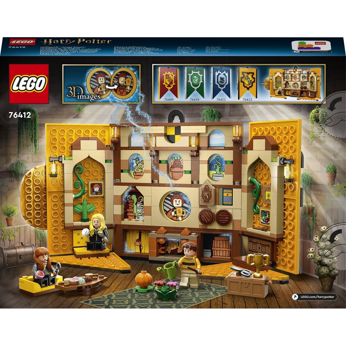 Blason Maison Poufsouffle LEGO Harry Potter 76412