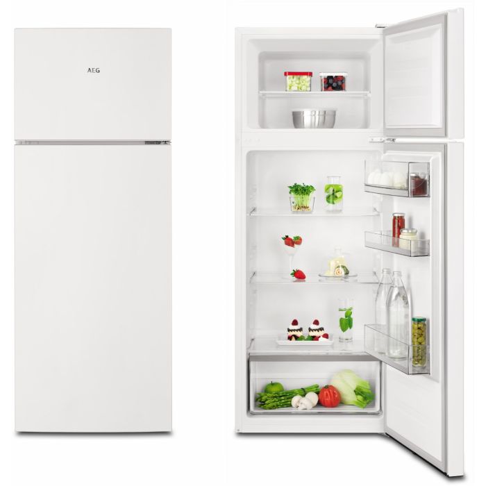 AEG Stand-Kühlschrank Serie 5000 ColdSense RDB424E1AW Weiß